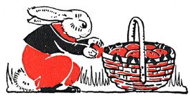 vintage bunny clip art