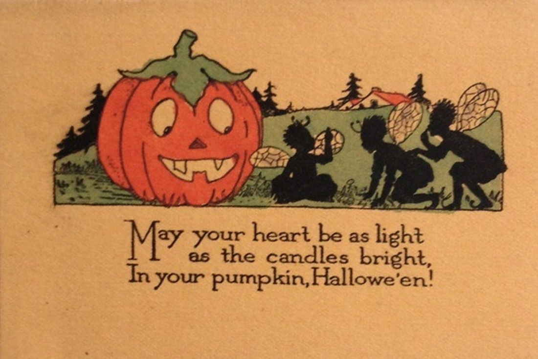 Halloween Jack o lantern image vintage