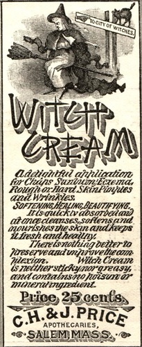 1800's old advertisement Halloween