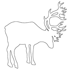 Deer craft pattern