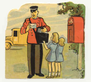 Mail Man Country Clip art