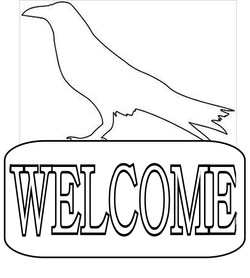 crow welcome pattern 