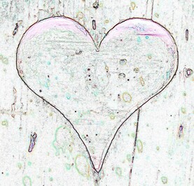 Valentine heart pattern